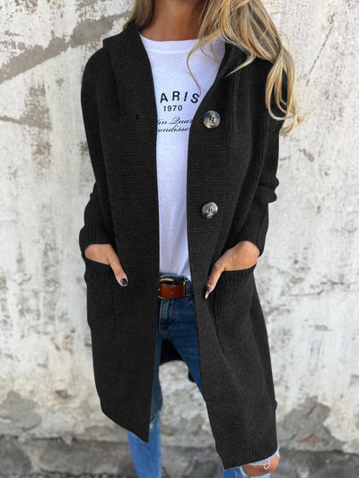 Viola™ | Lange Strickjacke