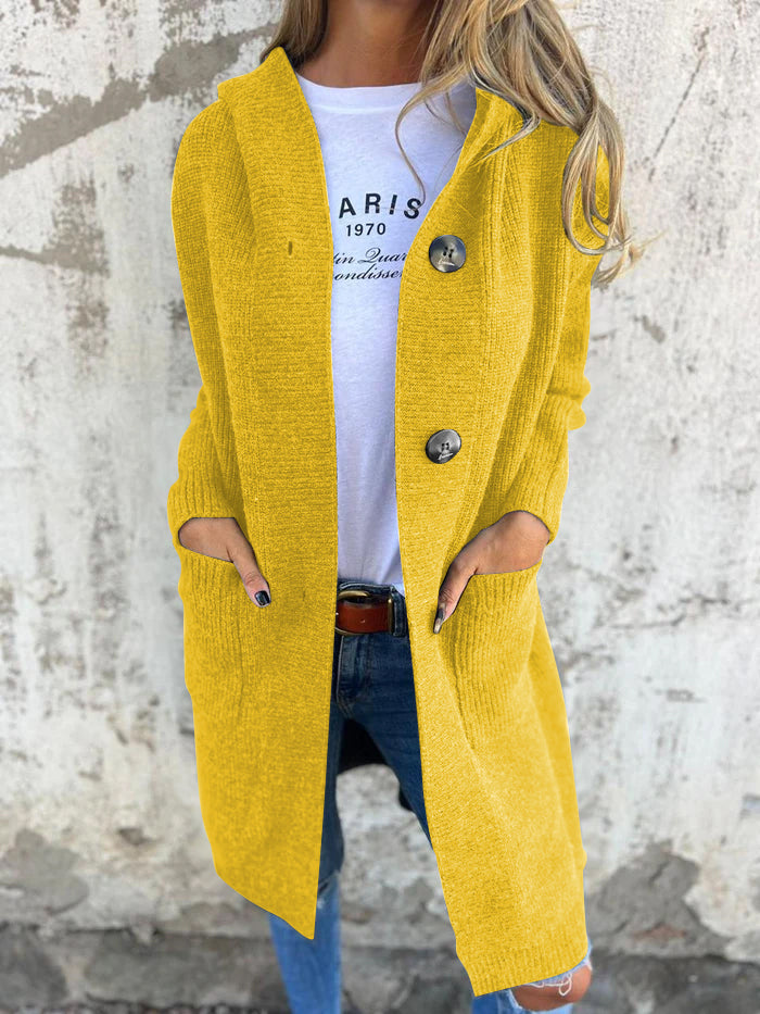 Viola™ | Lange Strickjacke
