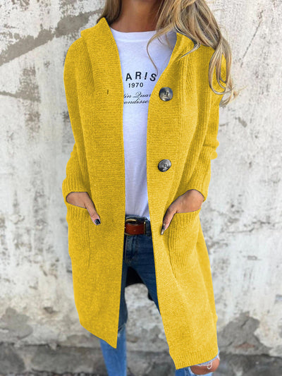 Viola™ | Lange Strickjacke
