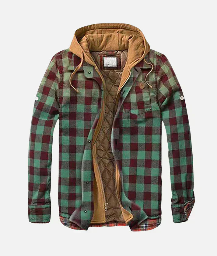Adrian™ | Karierte Patchwork-Jacke
