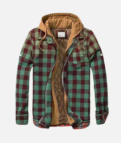 Adrian™ | Karierte Patchwork-Jacke