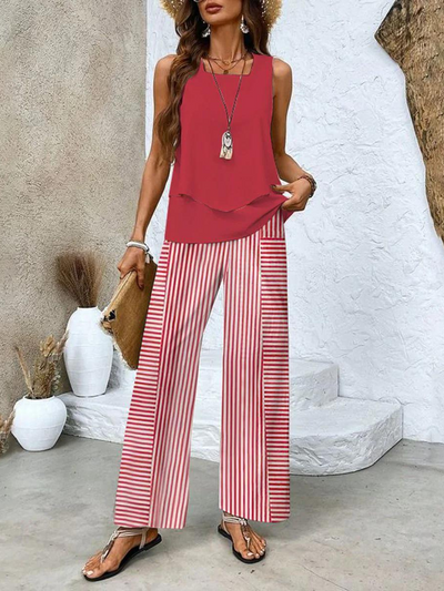 Nora™ - Elegantes 2-teiliges Sommer-Set