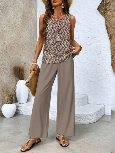 Nora™ - Elegantes 2-teiliges Sommer-Set