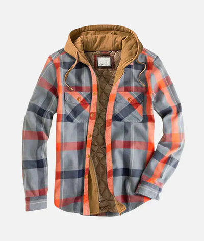 Adrian™ | Karierte Patchwork-Jacke