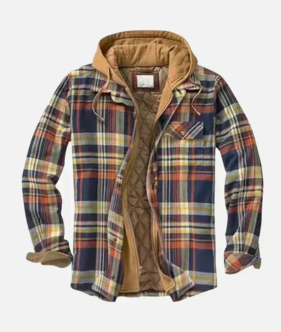 Adrian™ | Karierte Patchwork-Jacke