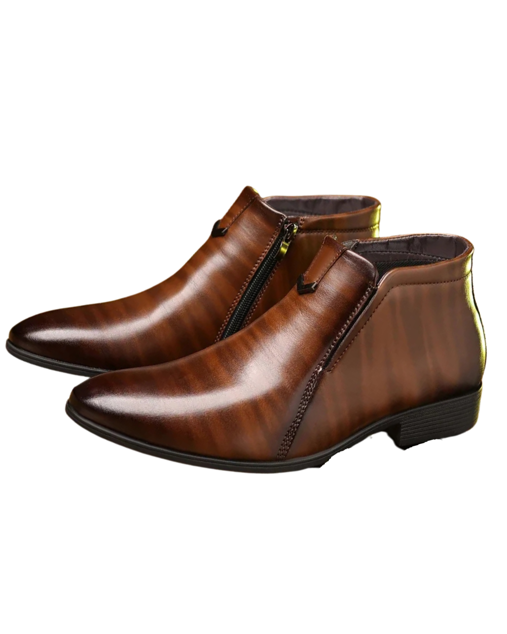 Alfred™ | Beckett Lederstiefel mit Reißverschluss