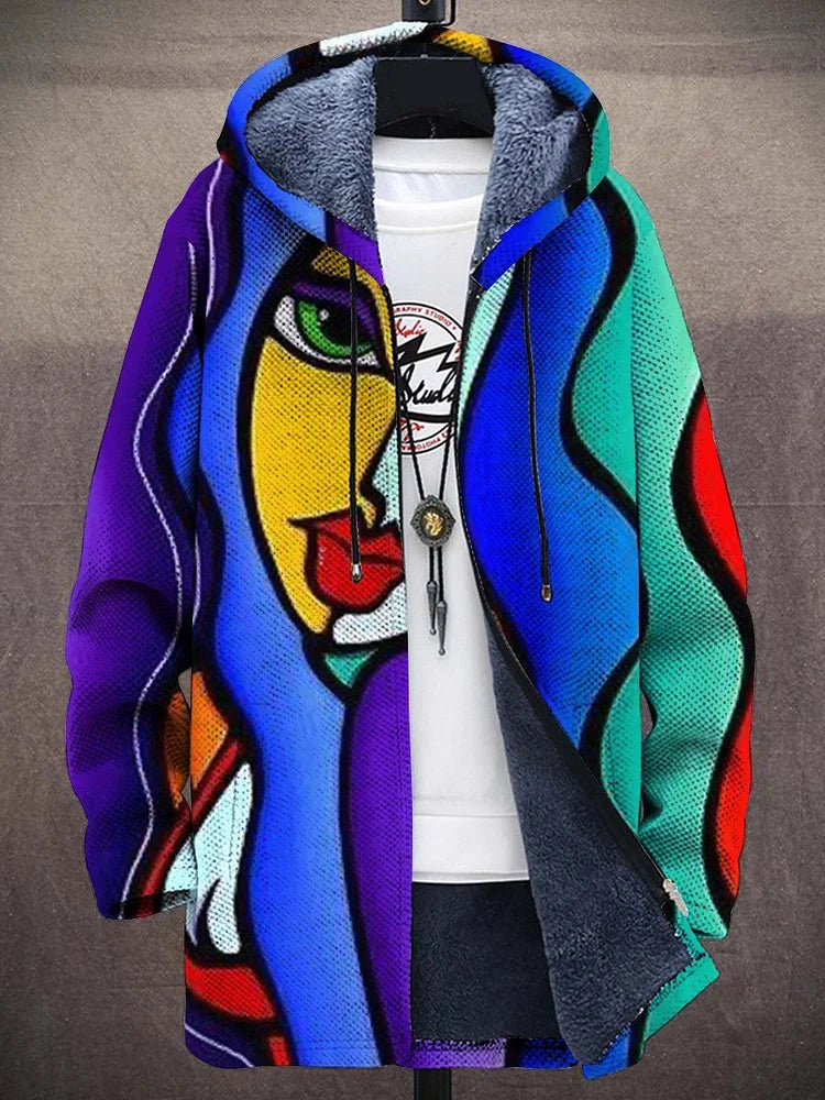 Allira™ | Luxuriöse Strickjacke, inspiriert von Kunst
