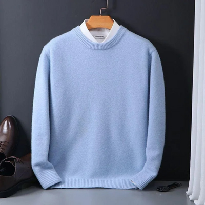 Thierry™ | Kaschmirpullover mit Rundhalsausschnitt