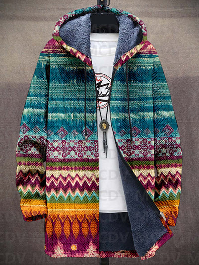 Jedda™  | Luxuriöse, kunstinspirierte Strickjacke