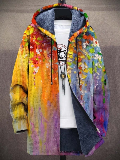 Jindalee™  | Luxuriöse Strickjacke, inspiriert von Kunst