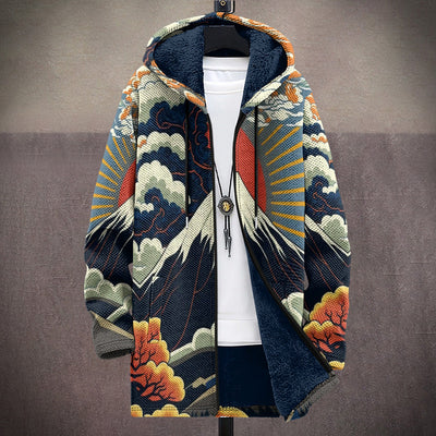 Kalina™  | Luxuriöse Strickjacke, inspiriert von Kunst