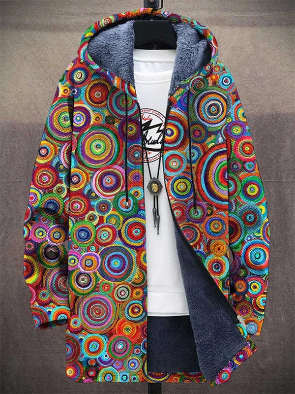 Karri™ | Luxuriöse Strickjacke, inspiriert von Kunst