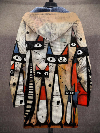 Kiara™  | Luxuriöse Strickjacke, inspiriert von Kunst