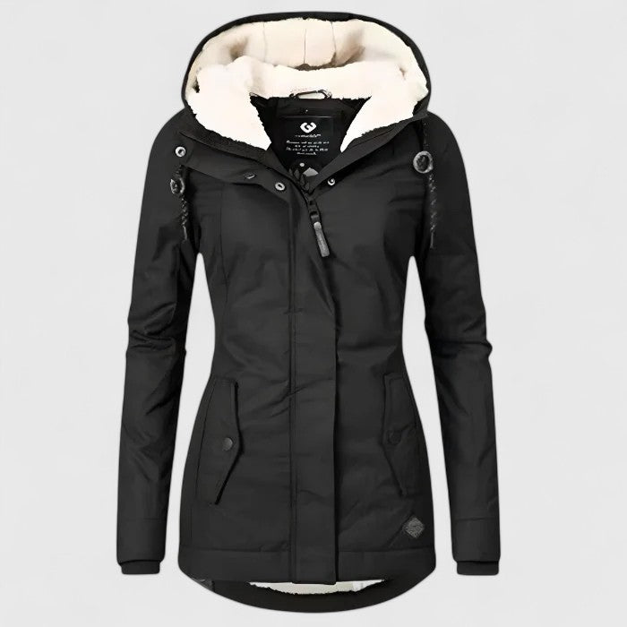 Amélie™ | Wasserdichte Winterjacke mit Kapuze