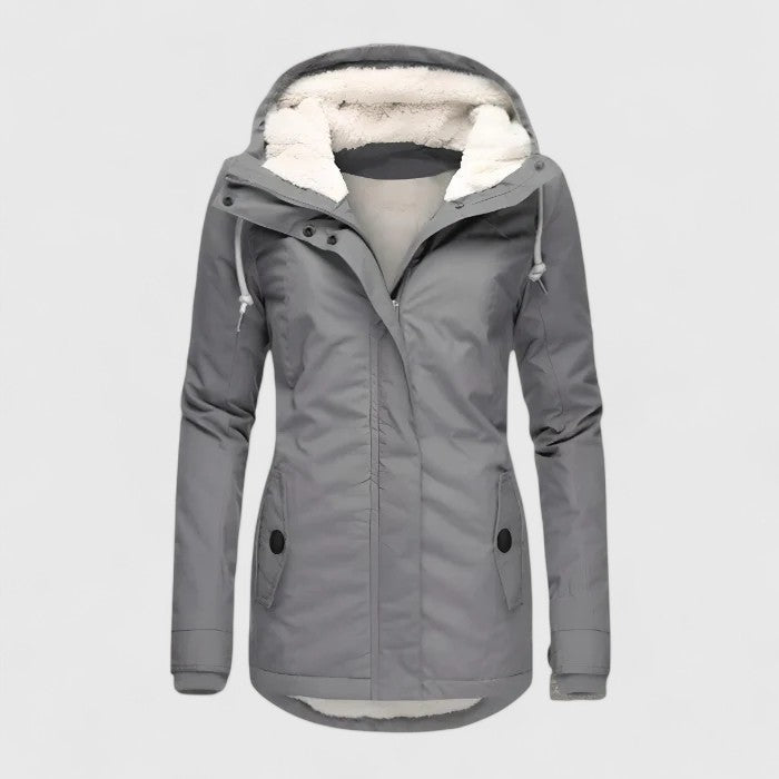 Amélie™ | Wasserdichte Winterjacke mit Kapuze