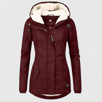 Amélie™ | Wasserdichte Winterjacke mit Kapuze