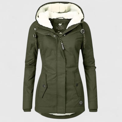 Amélie™ | Wasserdichte Winterjacke mit Kapuze