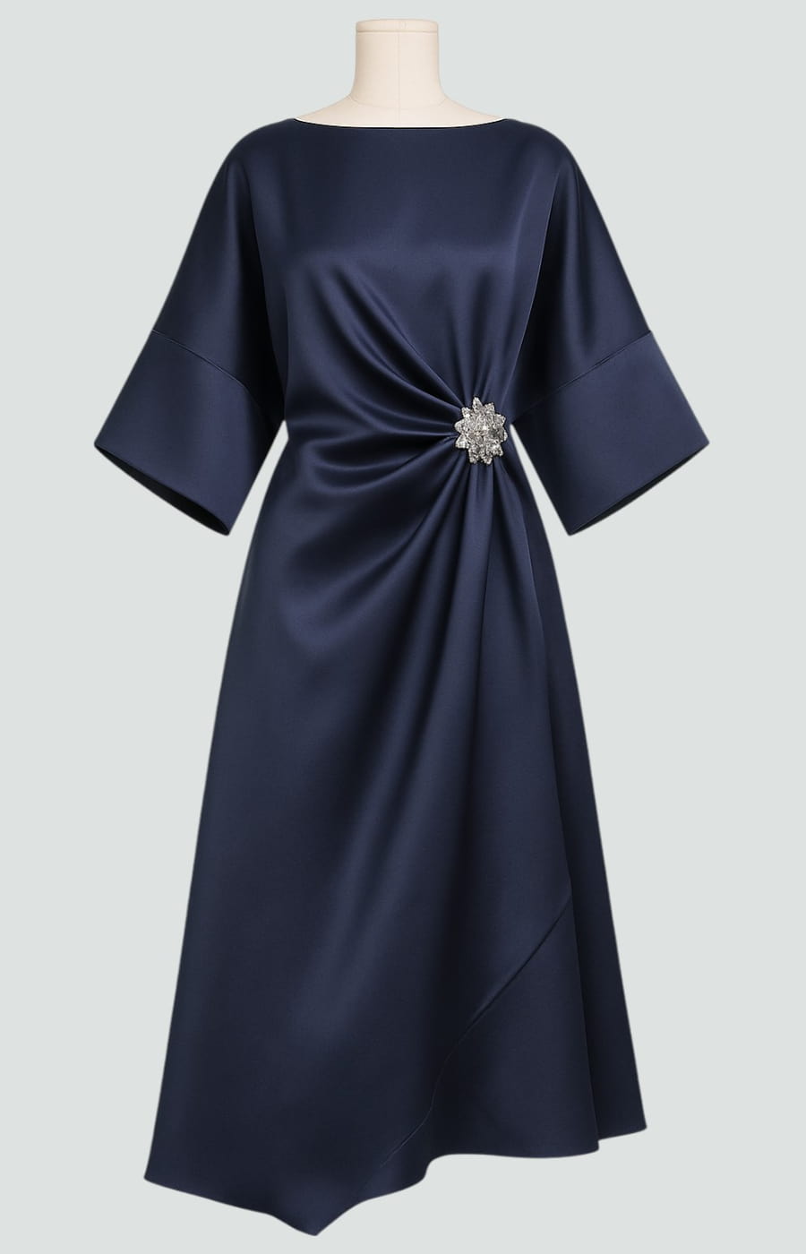 Albertine™ |  Elegantes langes Kleid aus Satin
