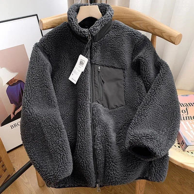 Lily™ - Damen Winterjacke mit Teddy-Effekt