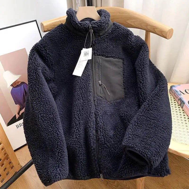Lily™ - Damen Winterjacke mit Teddy-Effekt