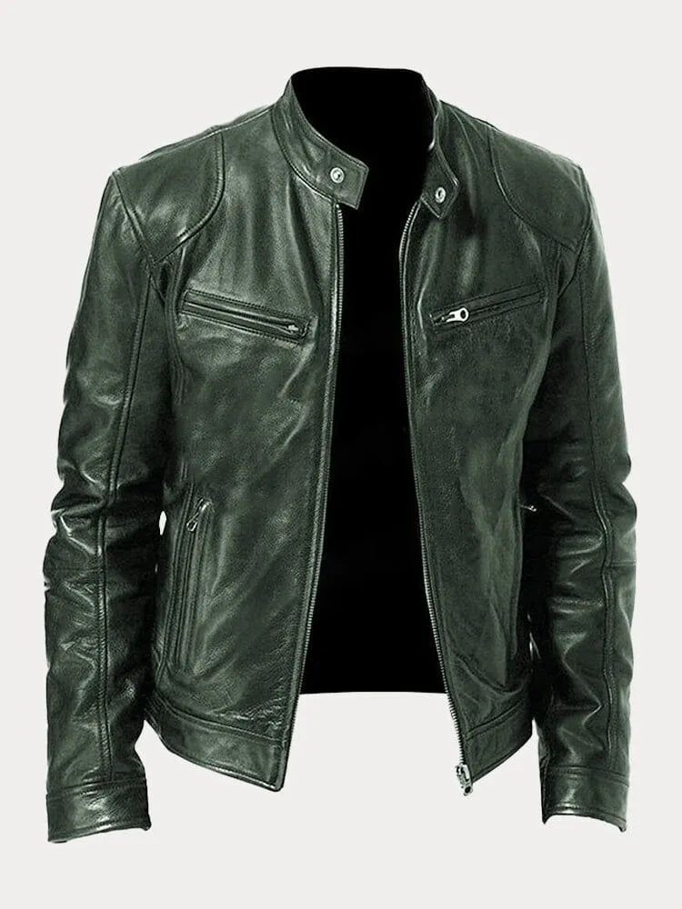 Lenoir™ | Lässige Lederjacke