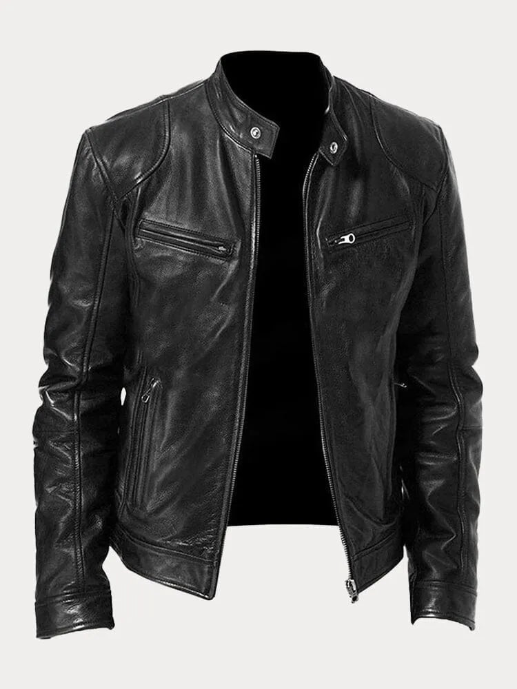 Lenoir™ | Lässige Lederjacke