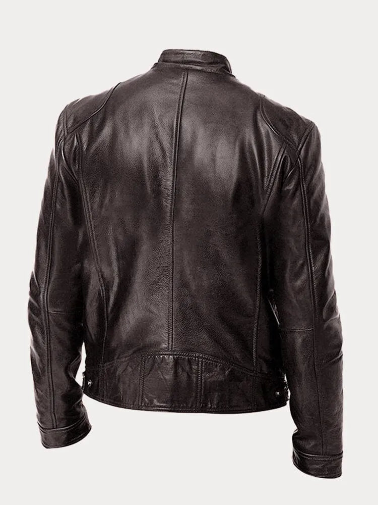 Lenoir™ | Lässige Lederjacke
