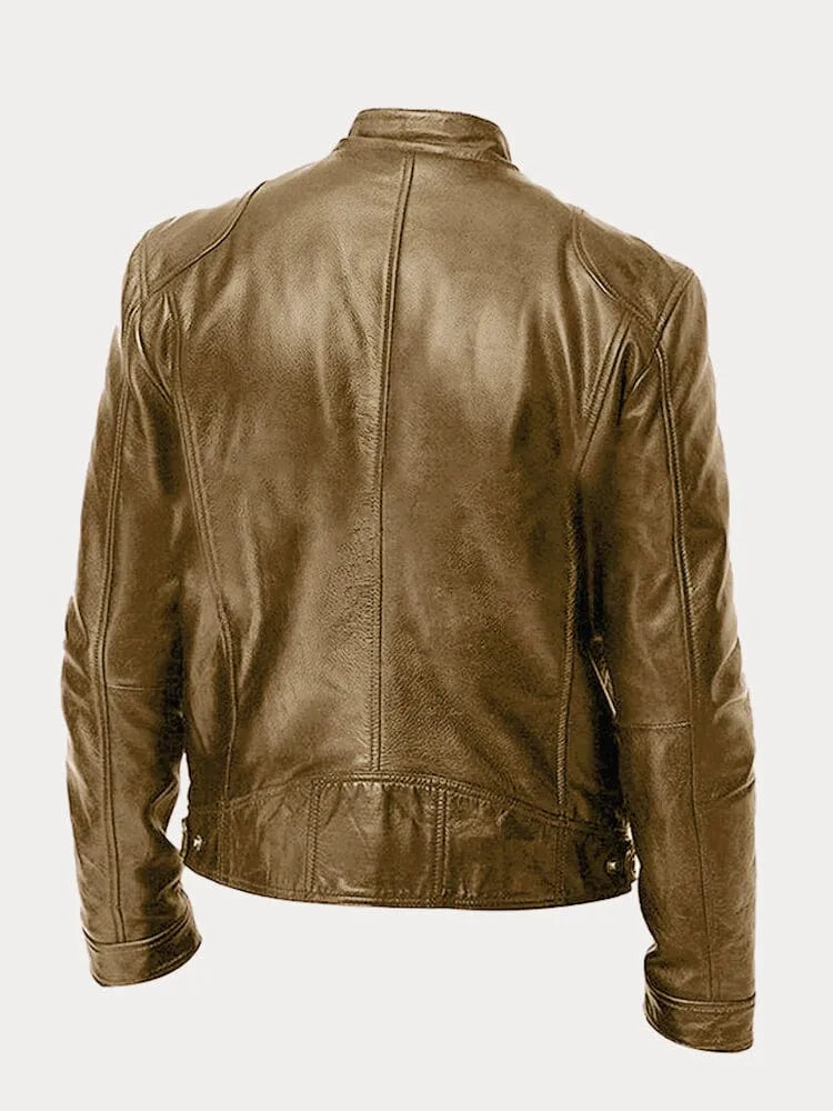 Lenoir™ | Lässige Lederjacke