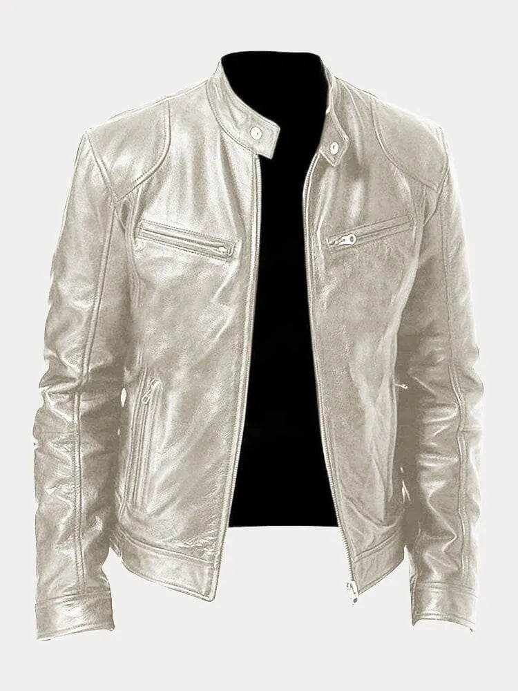Lenoir™ | Lässige Lederjacke