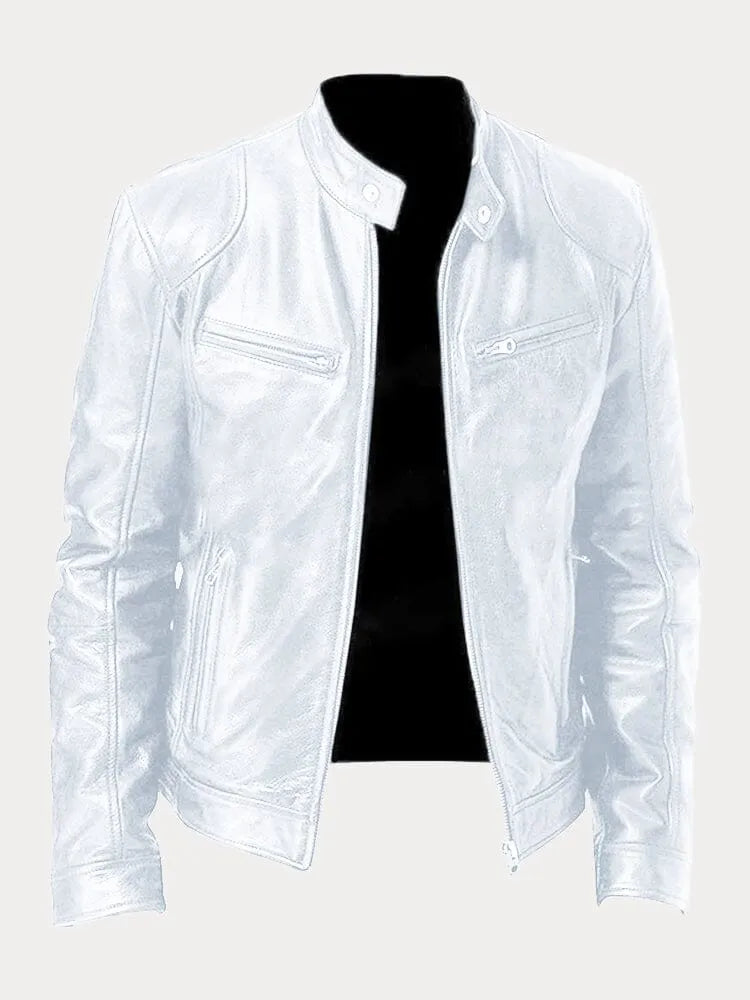 Lenoir™ | Lässige Lederjacke