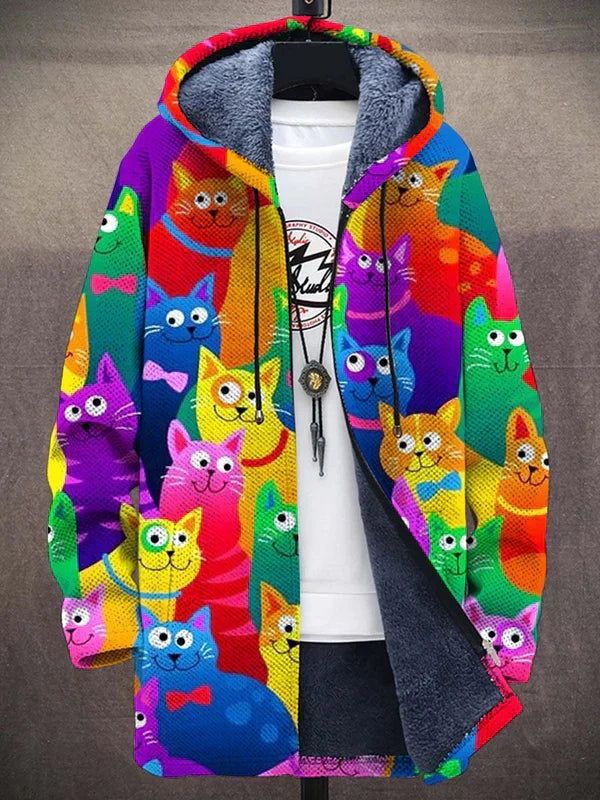 Tayari™ | Luxuriöse Strickjacke, inspiriert von Kunst