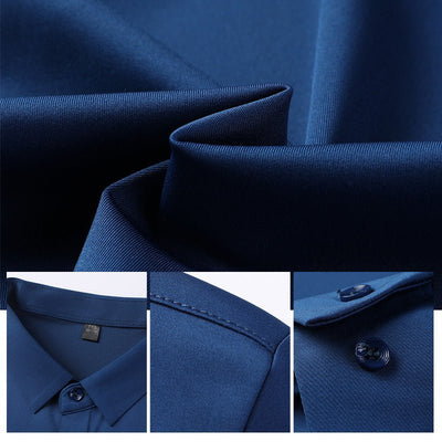Mitchel™ | Knitterfreies Stretchhemd für Herren (1+1 GRATIS)