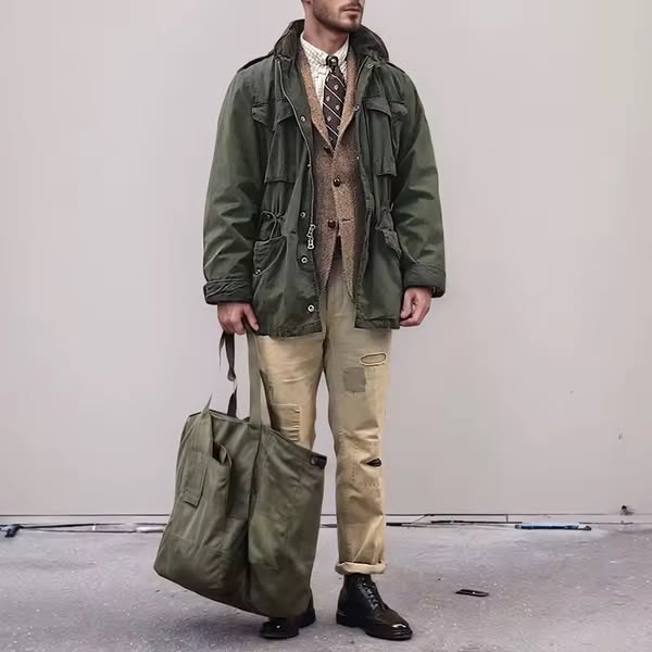 Lorance™ | Herren-Feldjacke – Robust & Funktional