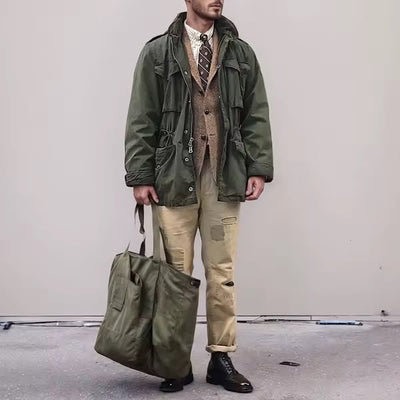 Lorance™ | Herren-Feldjacke – Robust & Funktional